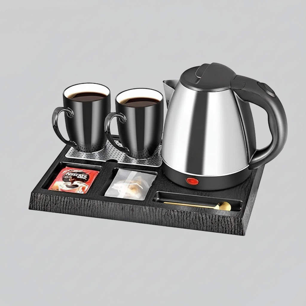 Kettle Set With 2 Ceramic Cups