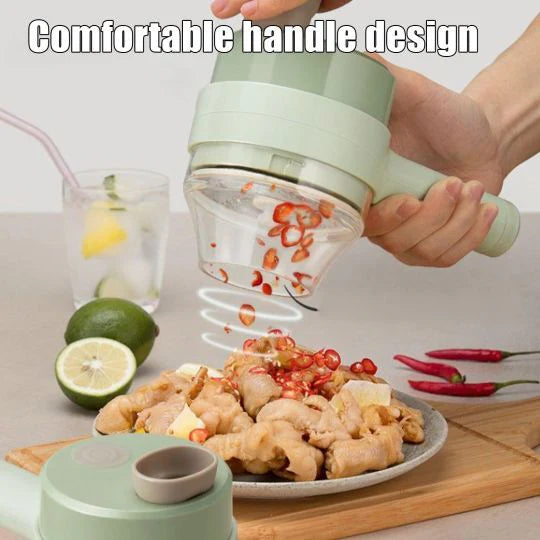 Multi-Functional Portable Wireless Vegetable Chopper